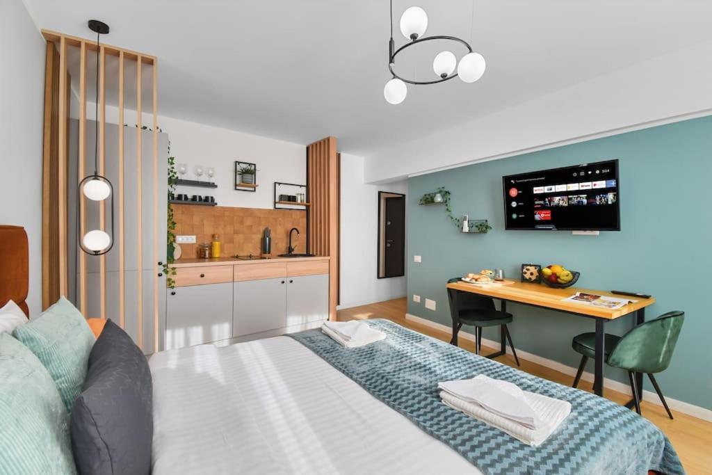 Mysa Modern Studio * Near Cismigiu Park * Netflix Букурещ Екстериор снимка