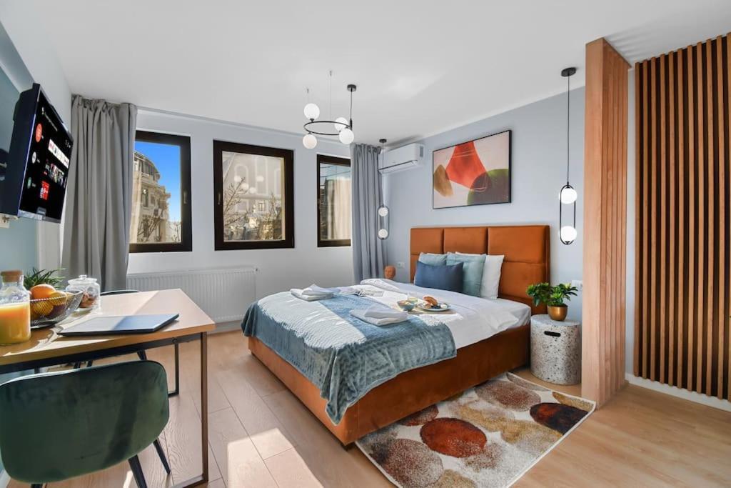 Mysa Modern Studio * Near Cismigiu Park * Netflix Букурещ Екстериор снимка